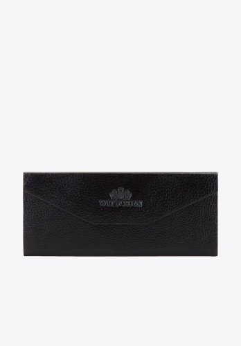 Czarne etui na okulary WITTCHEN 14-2-196-1