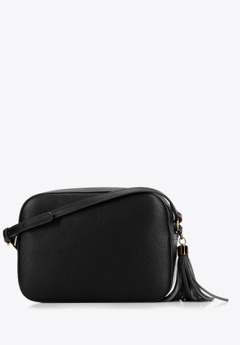 Skórzana listonoszka damska WITTCHEN Elegance 29-4E-014-1G czarna