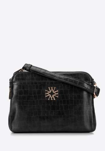 Listonoszka damska z ekoskóry croco WITTCHEN 29-4Y-017-B1