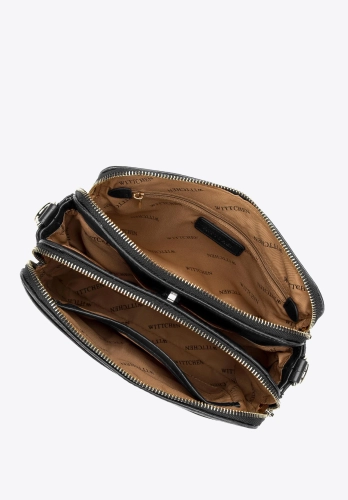 Listonoszka damska z ekoskóry croco WITTCHEN 29-4Y-017-B1