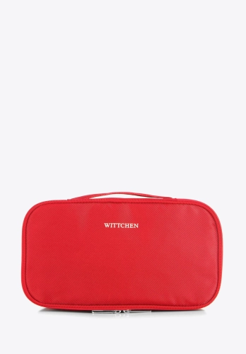 Kosmetyczka podróżna WITTCHEN 56-3S-704-30 czerwona paktyczna