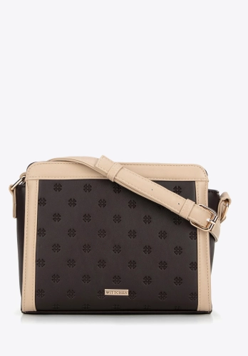 Torebka damska crossbody z monogramem WITTCHEN 99-4Y-231-4