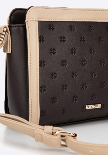Torebka damska crossbody z monogramem WITTCHEN 99-4Y-231-4