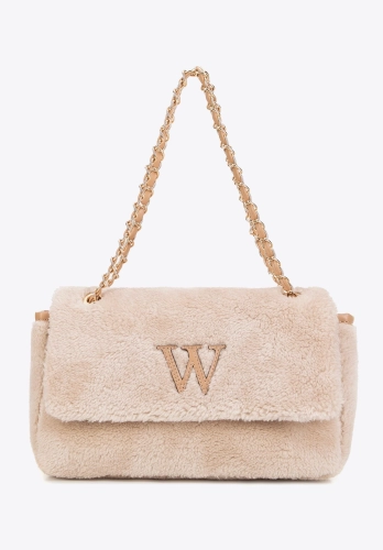 Torebka damska crossbody ze sztucznego futerka WITTCHEN 99-4Y-218-0