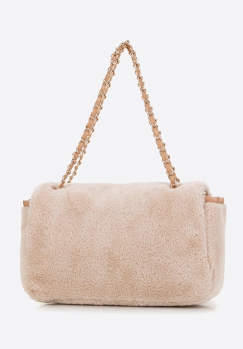Torebka damska crossbody ze sztucznego futerka WITTCHEN 99-4Y-218-0
