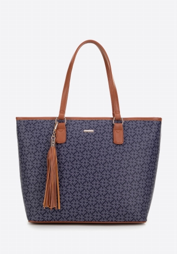 Shopperka damska z monogramem WITTCHEN 99-4Y-505-7