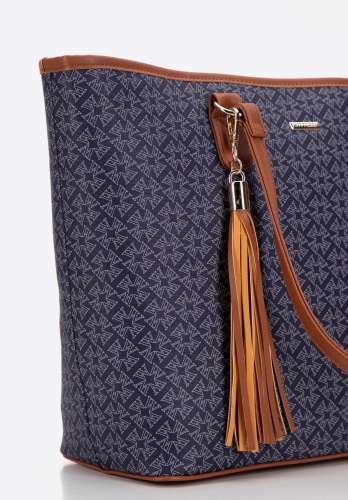 Shopperka damska z monogramem WITTCHEN 99-4Y-505-7