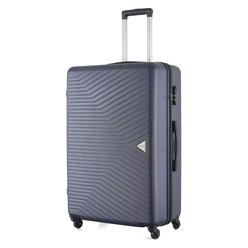 Średnia walizka twarda ABS Semi Line T5691-2 granatowa