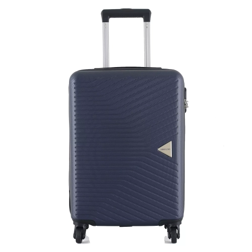 Mała walizka ABS Semi Line T5691-1 twarda granatowa
