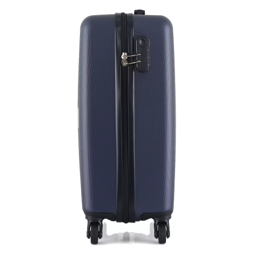 Mała walizka ABS Semi Line T5691-1 twarda granatowa