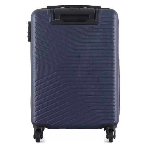Mała walizka ABS Semi Line T5691-1 twarda granatowa