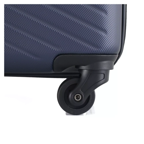 Mała walizka ABS Semi Line T5691-1 twarda granatowa