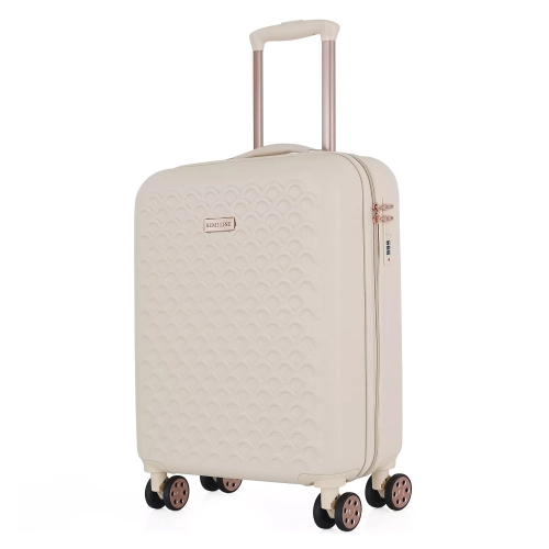 Mała twarda walizka 20" ABS Semi Line T5791 -1 ecru