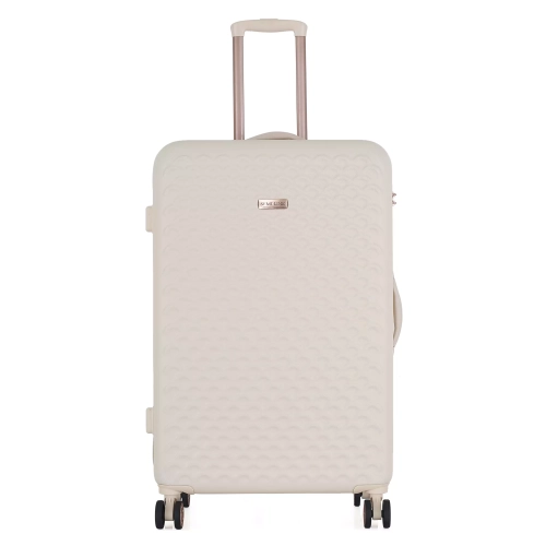 Duża walizka 28" twarda ABS Semi Line T5791-3 ecru