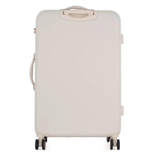 Duża walizka 28" twarda ABS Semi Line T5791-3 ecru