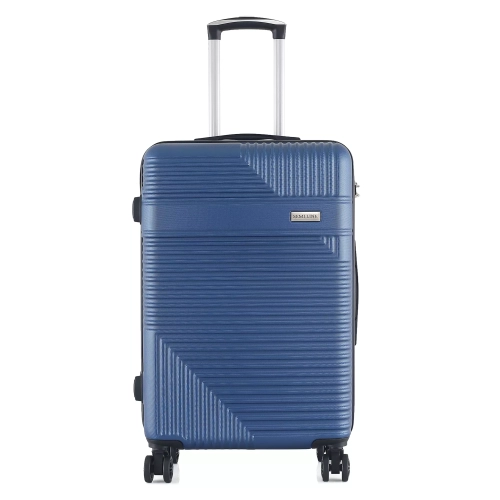 Średnia walizka 24" twarda ABS Semi Line T5759-3 granatowa