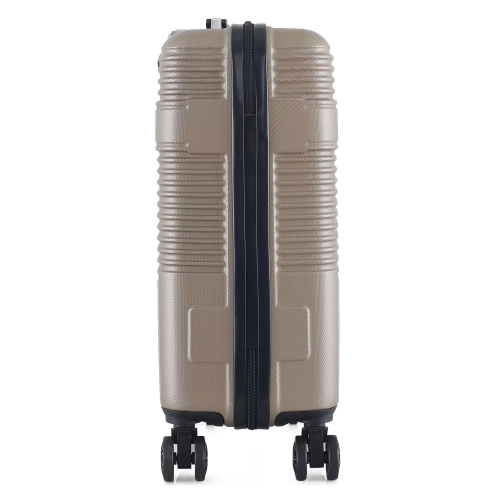 Mała walizka 20" twarda ABS Semi Line  T5760-2 beżowa