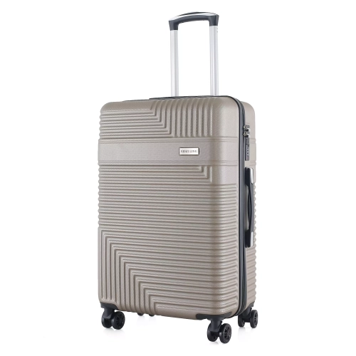 Średnia walizka 24" twarda ABS Semi Line T5760-3 beżowa