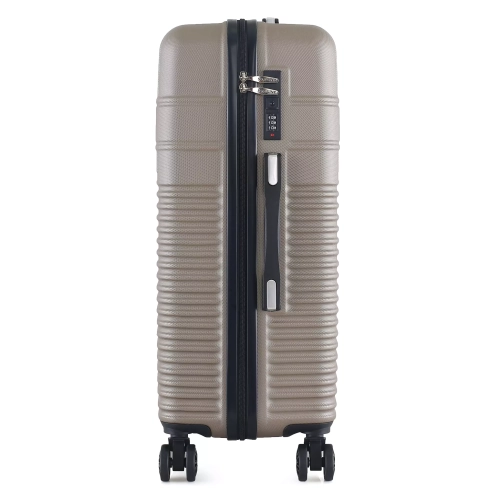 Średnia walizka 24" twarda ABS Semi Line T5760-3 beżowa
