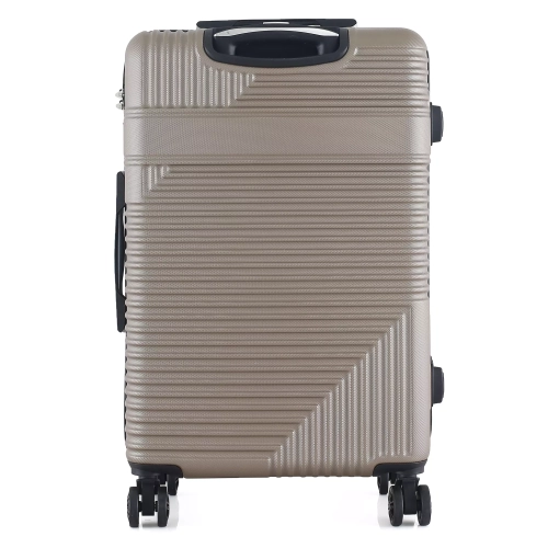 Średnia walizka 24" twarda ABS Semi Line T5760-3 beżowa