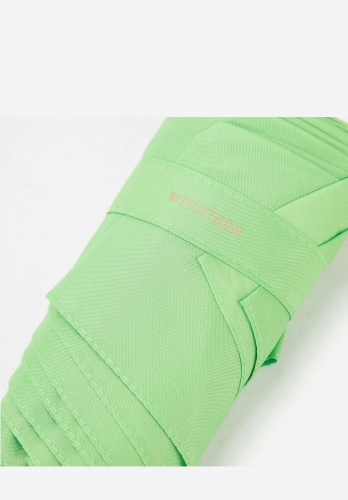 Zielony kompaktowy parasol manualny WITTCHEN PA-7-905-L