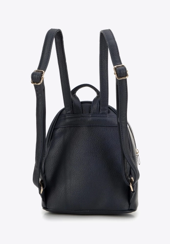 Elegancki granatowy plecak damski z ekoskóry WITTCHEN 29-4Y-603-7