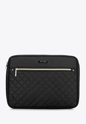 Eleganckie etui na laptopa 15" z ozdobnym pikowaniem WITTCHEN 99-2Y-301-10