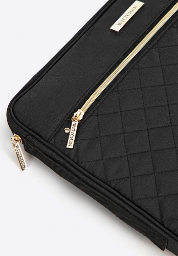 Eleganckie etui na laptopa 15" z ozdobnym pikowaniem WITTCHEN 99-2Y-301-10
