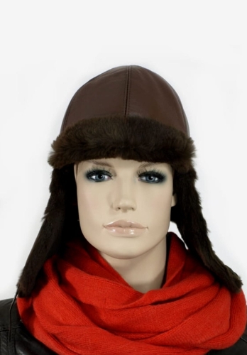 Czapka pilotka GENA GE-L17-BR