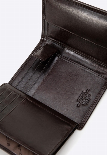 Brązowy skórzany portfel męski WITTCHEN 39-1-265-3L RFID