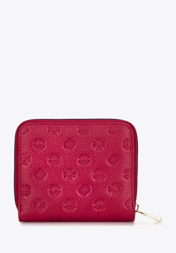 Elegancki skórzany portfel damski z monogramem WITTCHEN 99-1E-309-33