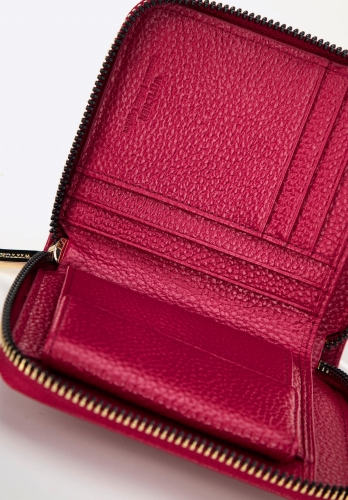 Elegancki skórzany portfel damski z monogramem WITTCHEN 99-1E-309-33