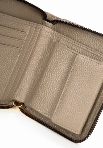 Elegancki skórzany portfel damski z monogramem WITTCHEN 99-1E-309-8