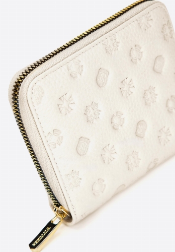 Elegancki skórzany portfel damski z monogramem WITTCHEN 99-1E-309-9