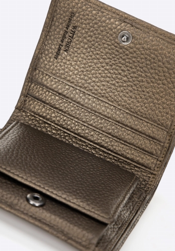 Mały portfel damski skórzany z monogramem WITTCHEN 99-1E-363-G