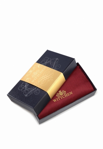 Eleganckie granatowe pudełko z logo WITTCHEN