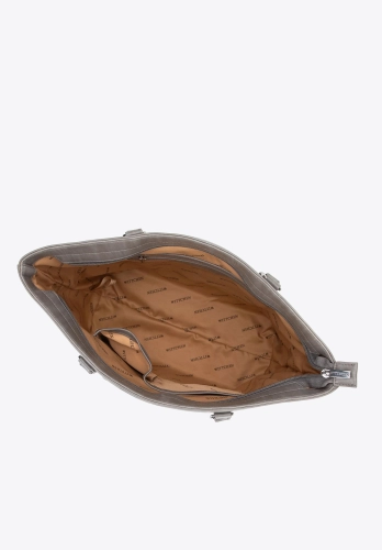 Szara shopperka z ekoskóry WITTCHEN 100-4Y-006-8S