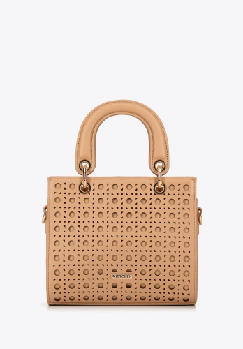 Mały elegancki kuferek z ekoskóry WITTCHEN 100-4Y-206-9