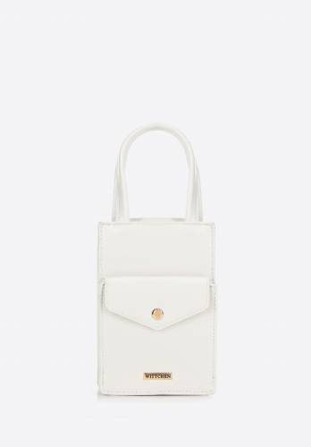 Mini torebka crossbody na telefon WITTCHEN 100-4Y-227-0 ekoskóra