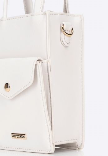 Mini torebka crossbody na telefon WITTCHEN 100-4Y-227-0 ekoskóra