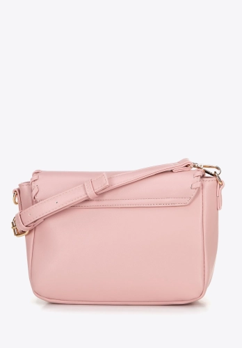 Różowa torebka crossbody z klapą WITTCHEN 100-4Y-235-P