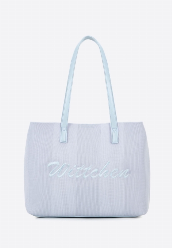 Lekka shopperka z logo WITTCHEN 100-4Y-400-N pojemna