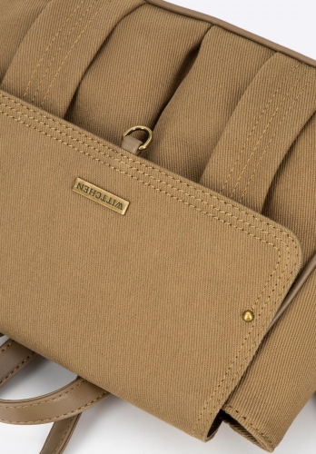 Miniplecak damski WITTCHEN Young 100-4Y-441-Z khaki