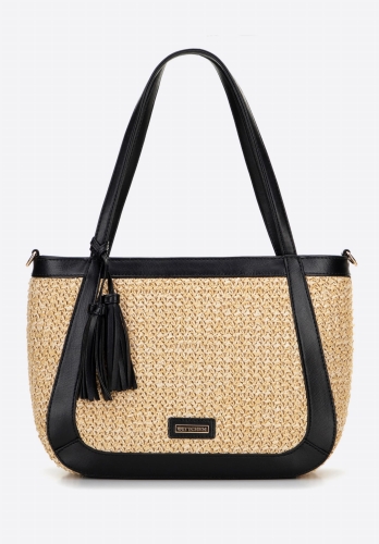 Torebka damska boho z plecionki WITTCHEN 100-4Y-406-91