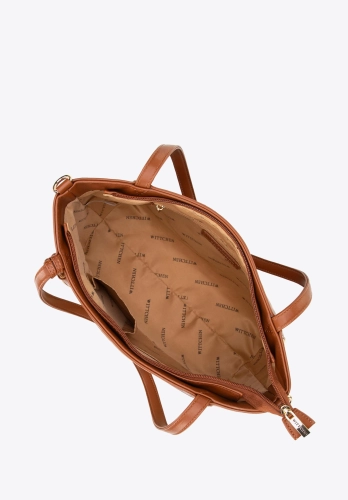 Torebka damska boho z plecionki WITTCHEN 100-4Y-406-95