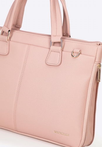 Torba na laptopa 14,5" z ekoskóry WITTCHEN Office 100-3P-904-P