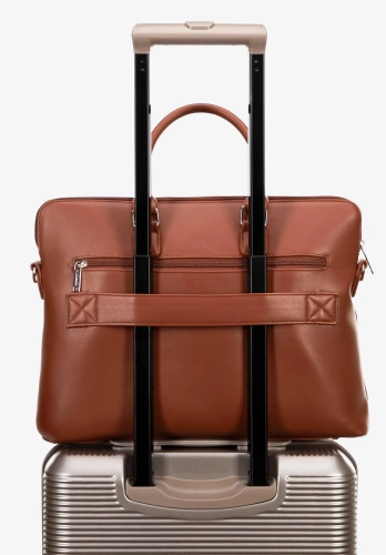 Brązowa torba na laptopa 16" WITTCHEN 100-3P-906-5