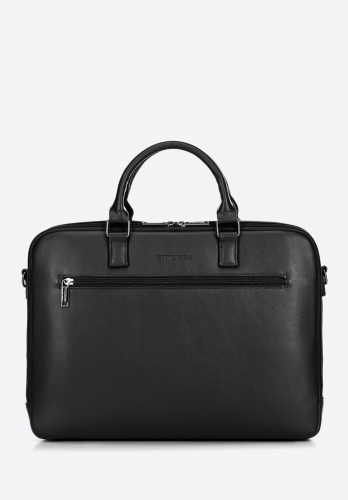 Czarna torba na laptopa 16" WITTCHEN Office 100-3P-907-1