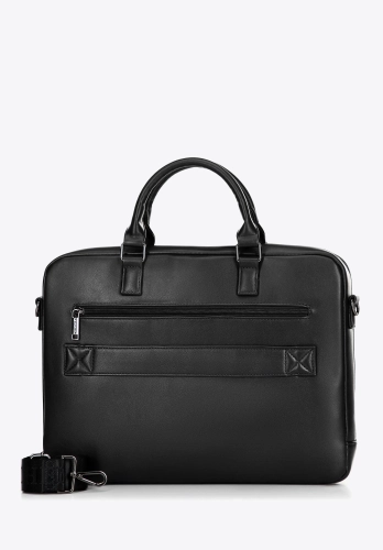 Czarna torba na laptopa 16" WITTCHEN Office 100-3P-907-1