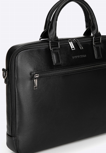 Czarna torba na laptopa 16" WITTCHEN Office 100-3P-907-1